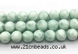 CAS307 15.5 inches 18mm round snowflake angelite gemstone beads