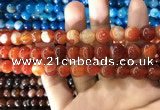 CAA1569 15.5 inches 10mm round banded agate beads wholesale