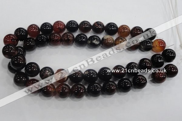 CAA219 15.5 inches 16mm round dreamy agate gemstone beads