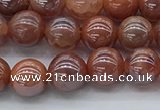CAA3501 15.5 inches 6mm round AB-color fire agate beads wholesale