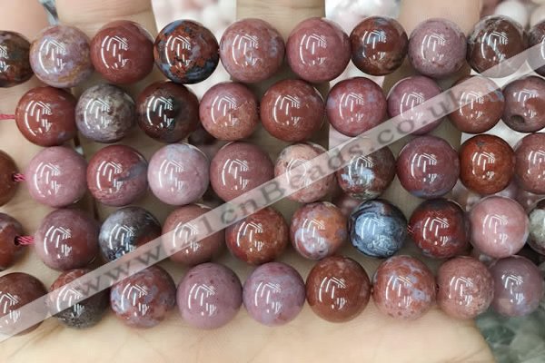 CAA3624 15.5 inches 12mm round Portuguese agate beads wholesale