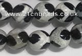 CAA3985 15 inches 6mm round tibetan agate beads wholesale