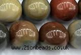 CAA5857 15 inches 10mm round ocean agate beads