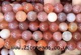 CAA6273 15 inches 10mm round south red agate beads wholesale