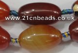 CAA663 15.5 inches 18*28mm rice agate gemstone beads