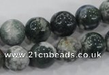 CAA703 15.5 inches 12mm round tree agate gemstone beads wholesale