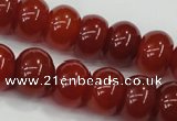 CAA770 15.5 inches 12*16mm rondelle agate beads wholesale