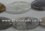 CAA773 15.5 inches 15*30mm marquise New Brazilian agate beads