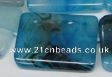 CAA925 15.5 inches 30*40mm rectangle agate gemstone beads