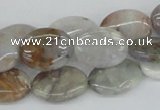 CAB104 15.5 inches 12*16mm oval natural brazil agate gemstone beads
