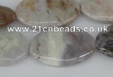 CAB106 15.5 inches 20*30mm oval natural brazil agate gemstone beads