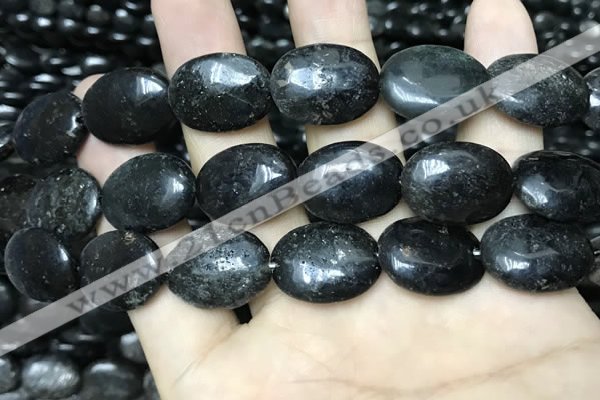 CAE301 15.5 inches 15*20mm oval astrophyllite beads wholesale