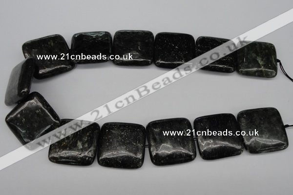 CAE84 15.5 inches 30*30mm square astrophyllite beads wholesale