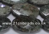 CAF150 15.5 inches 20*30mm faceted oval Africa stone beads