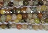 CAG1700 15.5 inches 4mm round rainbow agate beads wholesale
