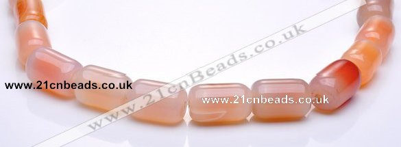 CAG269 14*21mm drum agate  gemstone beads Wholesale