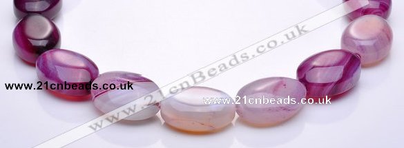 CAG281 18*25mm nugget agate  gemstone beads Wholesale