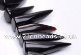 CAG294 12.5 inches  11*38mm talon agate gemstone beads Wholesale