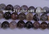 CAG4440 15.5 inches 8mm flat round botswana agate beads wholesale