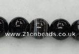 CAG448 15.5 inches 20mm round agate gemstone beads Wholesale