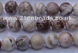 CAG6660 15.5 inches 4mm round Mexican crazy lace agate beads