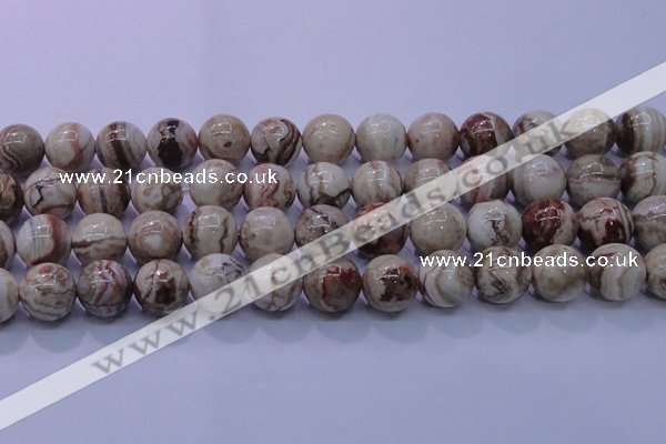 CAG6668 15.5 inches 20mm round Mexican crazy lace agate beads