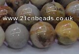 CAG6676 15.5 inches 16mm round natural crazy lace agate beads