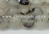 CAG6761 15 inches 8mm round Montana agate beads wholesale