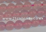CAG7151 15.5 inches 8mm round pink agate gemstone beads