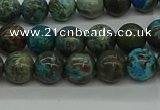 CAG9600 15.5 inches 6mm round ocean agate gemstone beads wholesale