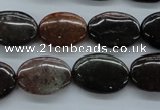 CAJ239 15.5 inches 13*18mm oval Indian aventurine beads