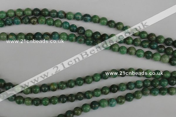 CAM1001 15.5 inches 6mm round natural Russian amazonite beads