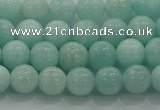 CAM1501 15.5 inches 6mm round natural peru amazonite beads
