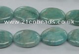 CAM501 15.5 inches 13*18mm oval mexican amazonite gemstone beads