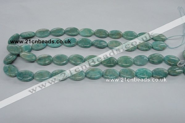 CAM501 15.5 inches 13*18mm oval mexican amazonite gemstone beads