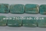 CAM502 15.5 inches 13*18mm rectangle mexican amazonite gemstone beads
