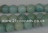 CAM616 15.5 inches 6mm round Chinese amazonite gemstone beads