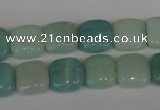 CAM625 15.5 inches 12*12mm square Chinese amazonite gemstone beads