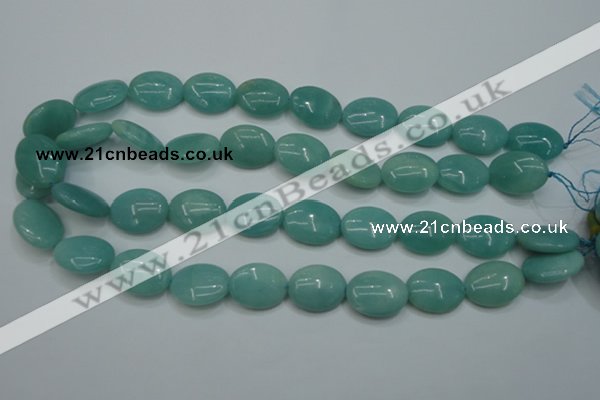CAM926 15.5 inches 15*20mm oval amazonite gemstone beads wholesale