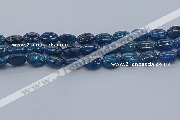 CAP384 15.5 inches 10*14mm oval apatite gemstone beads