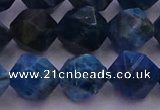 CAP564 15.5 inches 12mm faceted nuggets apatite gemstone beads