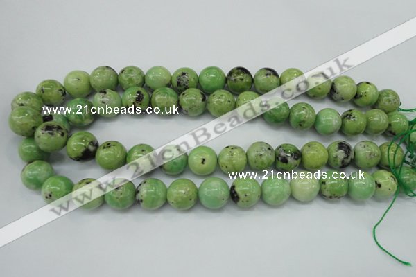 CAU215 15.5 inches 14mm round Australia chrysoprase beads
