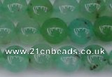 CAU352 15.5 inches 8mm round Australia chrysoprase beads