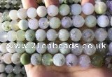 CAU463 15.5 inches 11mm - 12mm round Australia chrysoprase beads