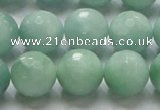 CBJ09 15.5 inches 16mm faceted round jade beads wholesale