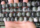 CBJ709 15.5 inches 12mm round green jade beads wholesale