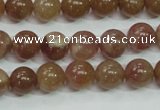 CBQ203 15.5 inches 10mm round strawberry quartz beads wholesale