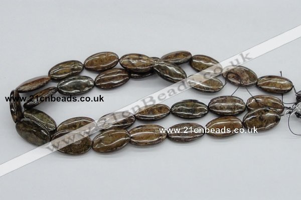 CBZ07 15.5 inches 17*27mm oval bronzite gemstone beads wholesale