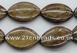 CBZ09 15.5 inches 18*24mm horse eye bronzite gemstone beads wholesale
