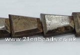 CBZ24 15.5 inches 18*24mm trapezoid bronzite gemstone beads